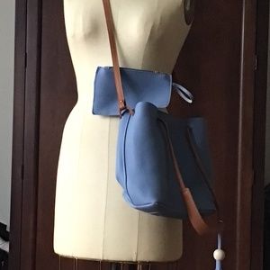 New w out tags. Crossbody/ tote leather bag